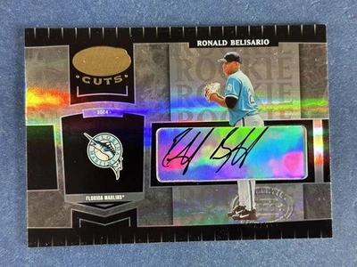 2004 Leaf Certified Cuts Ronald Belisario Autograph Florida Marlins /499 - Image 1 of 2