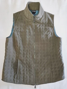 Chaleco de senderismo Nomadic Traders para mujer acolchado verde sin mangas al aire libre talla pequeña - Imagen 1 de 8