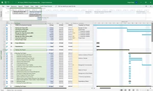 Project Management Templates, Project Planer, Excel, PowerPoint - Picture 1 of 20