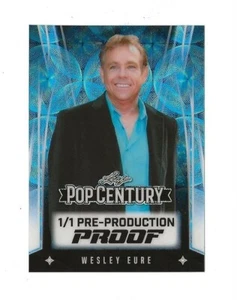 2025 Leaf Pop Century WESLEY EURE #1/1 Pre-Production Proof Blue #1/1 - Bild 1 von 2
