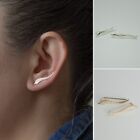 Lady Wrap Sweep Leafs Climber Earrings Ear Cuffs