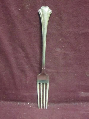 HORQUILLA DE CENA Sterling Reed & Barton English Chippendale 7 1/2" 54 g sin monograma  Foto 1 de 4