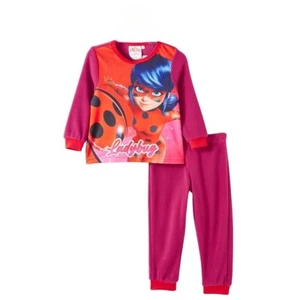 Girl's Pajamas, Ladybug. Fuchsia From 2 To 12 Years. - Picture 1 of 5