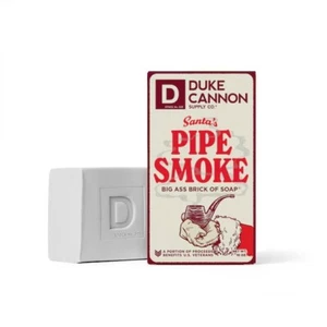 Jabón barra humo pipa Duke Cannon Big Ass Santas 10 oz tabaco/humo hecho en EE. UU. - Imagen 1 de 4