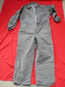 Unisex WORK COVERALLS w LINING Hercules Brand Tag Size Large 42-44" Color Grey - Picture 1 of 14