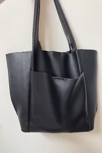 Zara Black Tote Bag - Picture 1 of 6