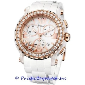New Chopard Happy Sport Chronograph 288515-9002 Watch, Retail $31,080!!! - Picture 1 of 1