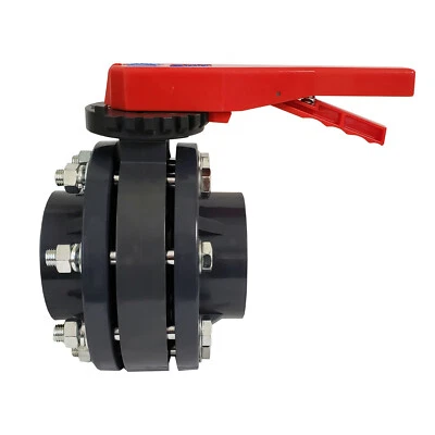 Butterfly Valve Kit - ERA Sch 80 PVC 6", With Flanges and Hardware - Image 1 of 4