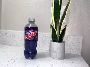 New Full Mountain Dew Purple Thunder 20oz Bottle Dew 2022 - Picture 1 of 1