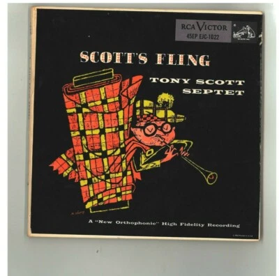 Tony Scott Septet ‎– Scott's Fling Label: RCA Victor ‎– EJC-1022 3 Ep's  45rpm  - Image 1 of 4