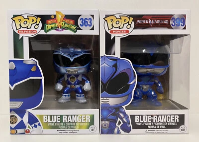 Blue Ranger Funko Pop! Vinyl #363 #399 Power Rangers (set of 2) - Image 1 of 2