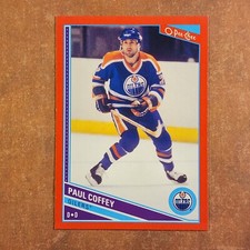 3-05-30 . 2013-14 opc o-pee-chee RED #423 paul coffey