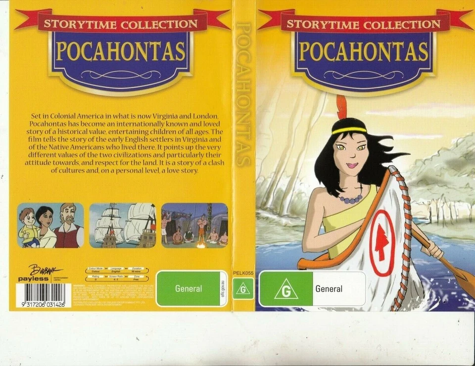 Pocahontas - Storytime Collection (DVD) New & Sealed, Free Postage, Region Free - Image 1 of 1