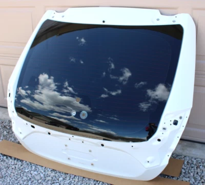 2017-21 Honda Civic Hatchback TRUNK LID LIFTGATE TAILGATE SHELL WHITE NH788P OEM - Image 1 of 4