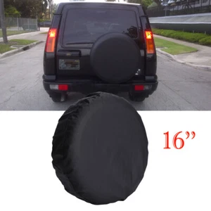 Spare Tire Cover Fit For Land Rover Discovery 16inch Size L Wheel Tire Cover - Picture 1 of 12