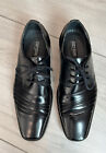 Chaussures habillées Oxford garçons en faux cuir noir taille 6M