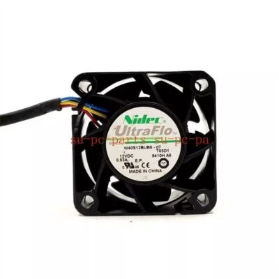 W40S12BUB5-07 12V 0.53A 4028 4cm 4-wire Server cooling Fan with large Air Volume - Image 1 of 4