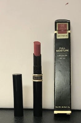 2 Ultima ll Full Moisture Lip Color SPF 25  PLUM SATIN - Image 1 of 2