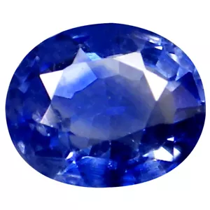 0.33 ct First-class Oval (4 x 4 mm) Heated Ceylon - Sri Lanka Blue Sapphire - Picture 1 of 1