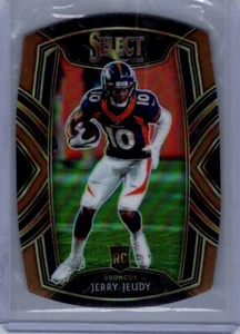 2020 Panini Select Copper Prizm /355 Club Level Die-Cut #256 Jerry Jeudy RC - Picture 1 of 2