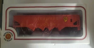 BACHMANN HO DELAWARE & HUDSON 42', OPEN, OFFSET HOPPER #43-1006-K-4 C-8 - Picture 1 of 3