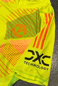 adidas Player Issue Manchester United 24/25 GK Shirt - L - SS - Yellow - Imagen 1 de 3
