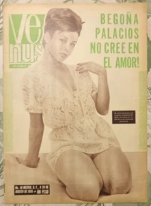 VENUS LAS ESTRELLAS #48 AUG 1965, BEGOÑA PALACIOS / GRACE POLIT, SEXY MAGAZINE - Picture 1 of 8