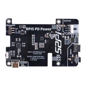 Placa de expansión de alimentación RPi 5 PD para interruptor siempre encendido Raspberry Pi 5 - Imagen 1 de 9