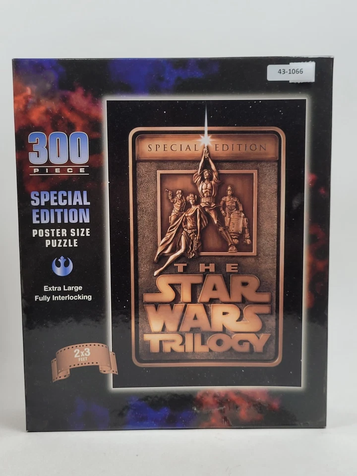 Rompecabezas tamaño póster 300 piezas The Star Wars Trilogy edición especial - 1997 Foto 1 de 4