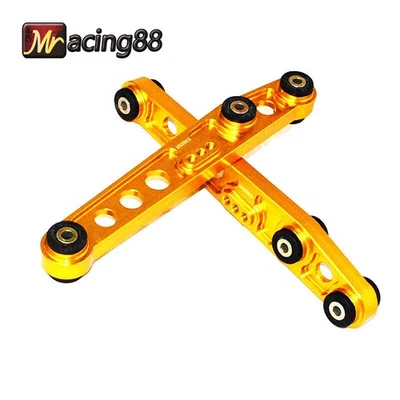 Brazos de control inferiores traseros EMUSA dorados para 92-95 Honda Civic 94-01 Acura Integra Foto 1 de 4