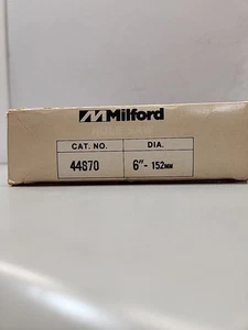 Milford 6 Inch Hole Saw - 152mm Bi-metal Hole Saw - Picture 1 of 5