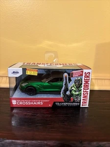 Jada Transformers Metals Die Cast Car 2016 Corvette Stingray CROSSHAIRS Coin - Picture 1 of 7