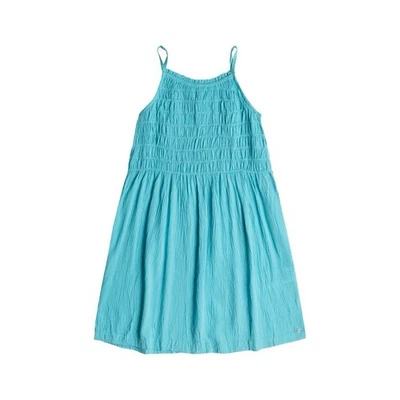 Roxy Look At Me Now Strappy Dress Big Girls' Medium (10) Maui Blue - Image 1 of 4
