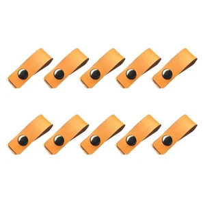 10 Pcs Schnalle Für Datenkabel Reisen Kabelhalter Lederkabel Organizer - Photo 1/12