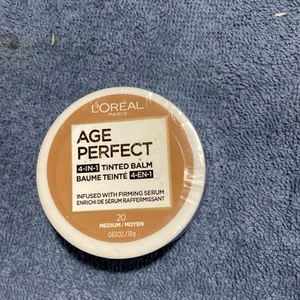 L'Oreal Age Perfect 4-in-1 Tinted Balm Infused With Firming Serum 20 Medium - Picture 1 of 2