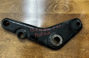 Cabezal de pala Harley Davidson 73-80 FL FX freno trasero plátano pinza soporte montaje - Imagen 1 de 3