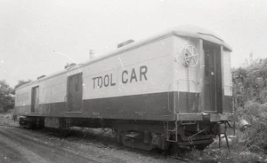 RDG HERRAMIENTA Lectura Ferrocarril 90787 Coche Montado Copia Negativo - Imagen 1 de 1