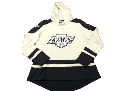 SUDADERA CON CAPUCHA MAJESTUOSA PARA MUJER NHL LOS ANGELES KINGS ESTILO JERSEY CON CORDONES M Foto 1 de 4