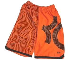 Nike Basketball Shorts Boys Sz L KD Surge Statement Mesh Orange Black 683479 - Picture 1 of 6