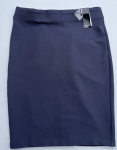 Falda lápiz Ponte gris pizarra pequeña 4P elástica lisa Premise Studio para mujer - Imagen 1 de 6