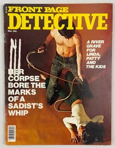 Front Page Detective Magazine, March 1976, Vintage True Crime Stories, Pulp - Picture 1 of 4