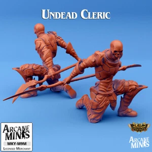 D&D Miniatur Untote Kleriker 1 Dungeons and Dragons Himmel von Sordane - Bild 1 von 2