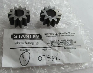 2-PACK STANLEY 07832 DRIVER/ DRIVE GEARS 5GPM FOR CS25 HYDRAULIC POLE CHAIN SAW - Picture 1 of 1