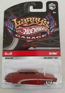 Hot Wheels Larry's Garage SO FINE CHASE brown 2009 Initialed Low Rider - Picture 1 of 7