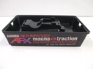 Aurora AFX Slot Car Hard Plastic Case Bottom ONLY - No. 1936 - VW Thing Roadster - Picture 1 of 8