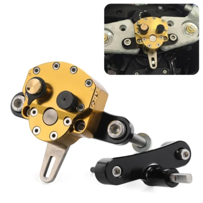 Регулируемый стабилизатор рулевого амортизатора с ЧПУ для SUZUKI GSX1300R HAYABUSA 2008-2020 - Изображение 1 из 4