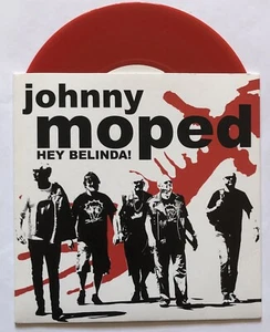 Johnny Moped Hey Belinda Red 7 Inch Vinyl Record New 5020422052178 - Imagen 1 de 3
