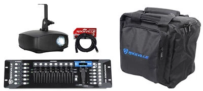 ADJ Eliminator Cosmic Burst Laser Moonflower Effect Light+DMX Control+Bag+Cable - Image 1 of 4