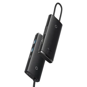 Baseus Lite Series Hub 6in1 USB-C to 2x USB 3.0 + USB-C PD + HDMI + SD/TF - Picture 1 of 5