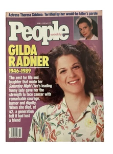 SNL'S LEADING LADY - GILDA RADNER (1946-1989) - PEOPLE MAGAZINE - JUNE 5, 1989 - Picture 1 of 5